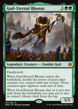 God-Eternal Rhonas [War of the Spark] | Amazing Games TCG