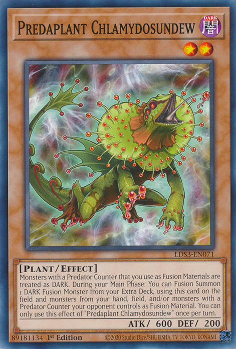 Predaplant Chlamydosundew [LDS3-EN071] Common | Amazing Games TCG