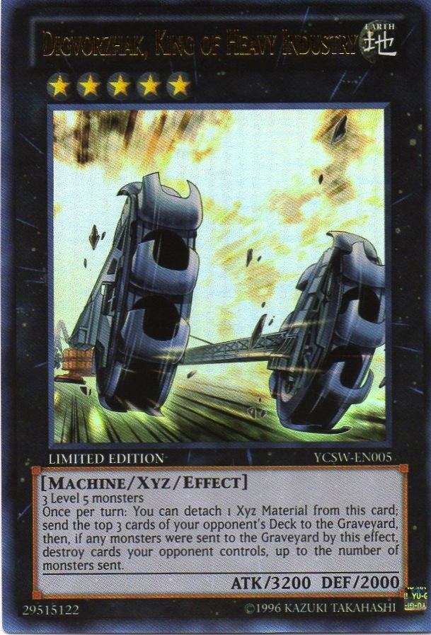 Digvorzhak, King of Heavy Industry [YCSW-EN005] Ultra Rare | Amazing Games TCG