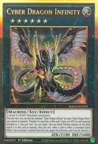 Cyber Dragon Infinity [MAGO-EN033] Gold Rare | Amazing Games TCG