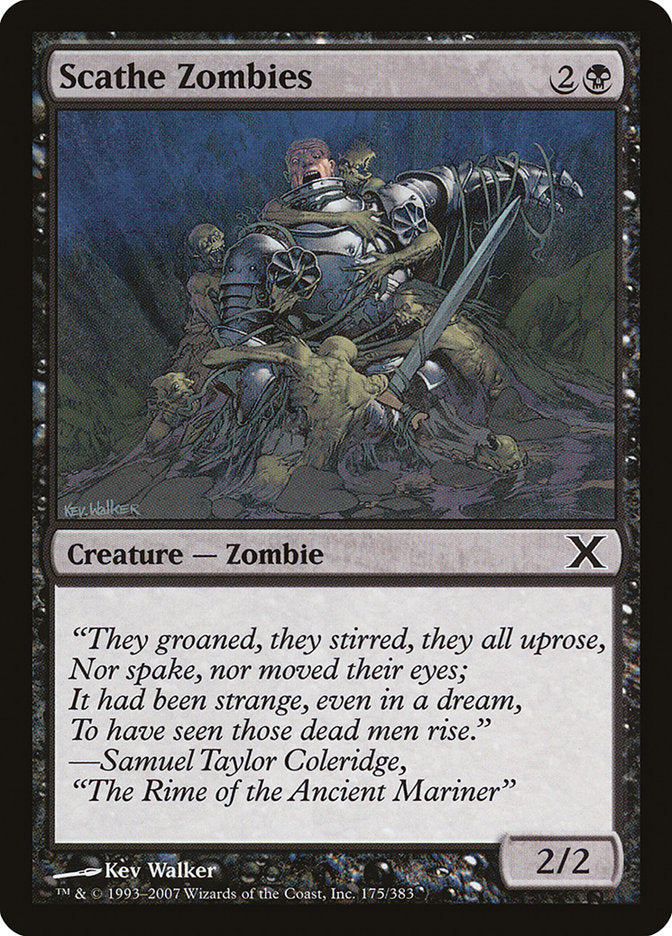 Scathe Zombies [Tenth Edition] | Amazing Games TCG