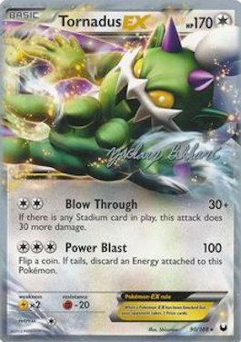 Tornadus EX (90/108) (CMT - Zachary Bokhari) [World Championships 2012] | Amazing Games TCG