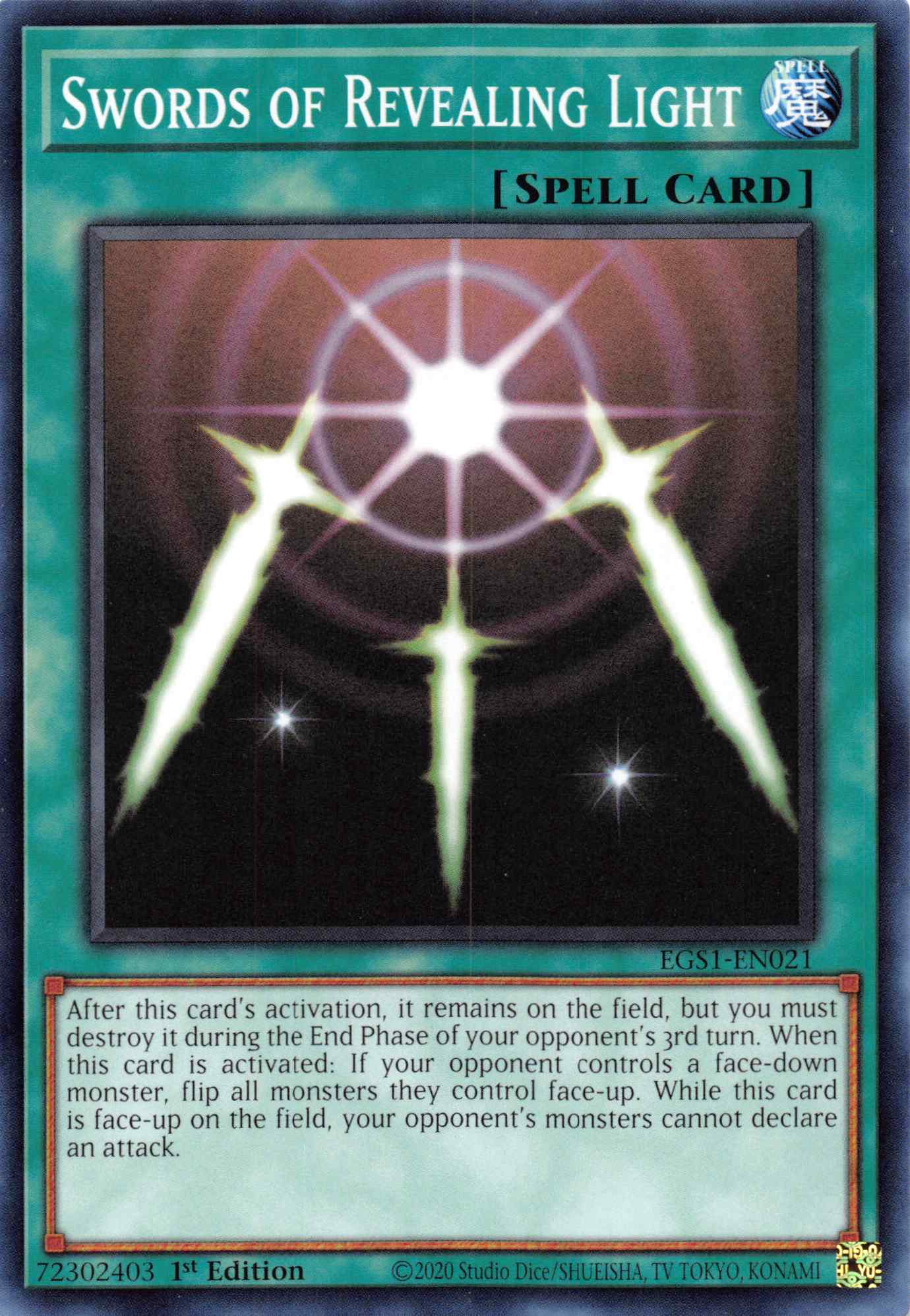 Swords of Revealing Light [EGS1-EN021] Common | Amazing Games TCG