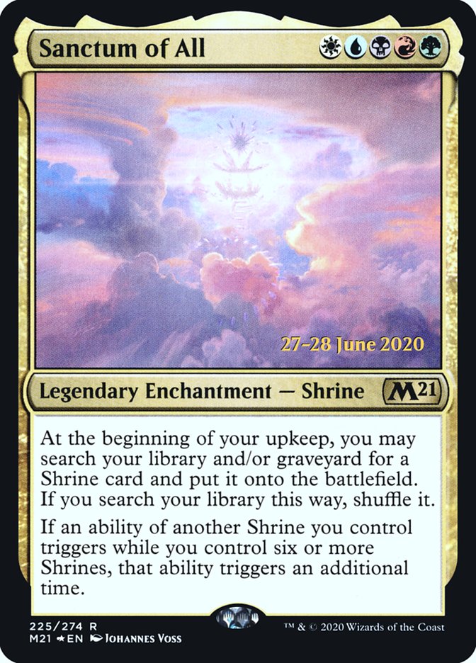 Sanctum of All  [Core Set 2021 Prerelease Promos] | Amazing Games TCG