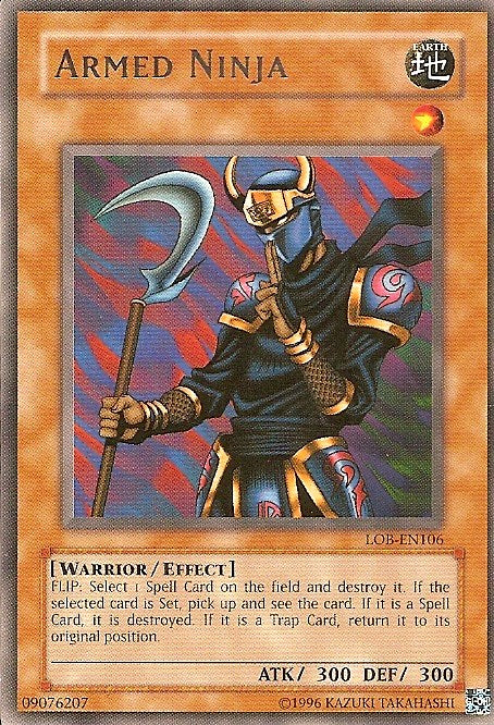 Armed Ninja [LOB-EN106] Rare | Amazing Games TCG