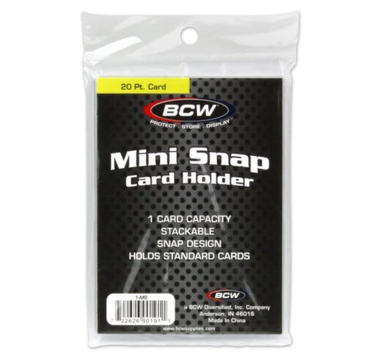 BCW Mini Snap Card Holder