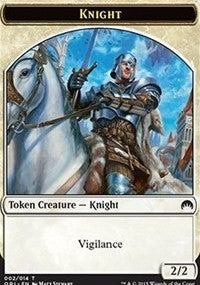 Knight Token [Magic Origins Tokens] | Amazing Games TCG