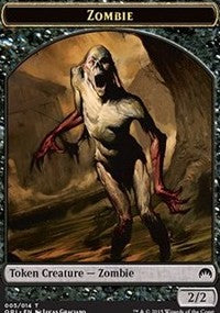 Zombie Token [Magic Origins Tokens] | Amazing Games TCG