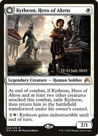 Kytheon, Hero of Akros [Magic Origins Promos] | Amazing Games TCG