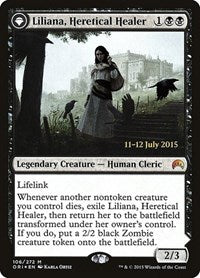 Liliana, Heretical Healer [Magic Origins Promos] | Amazing Games TCG