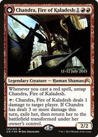 Chandra, Fire of Kaladesh [Magic Origins Promos] | Amazing Games TCG