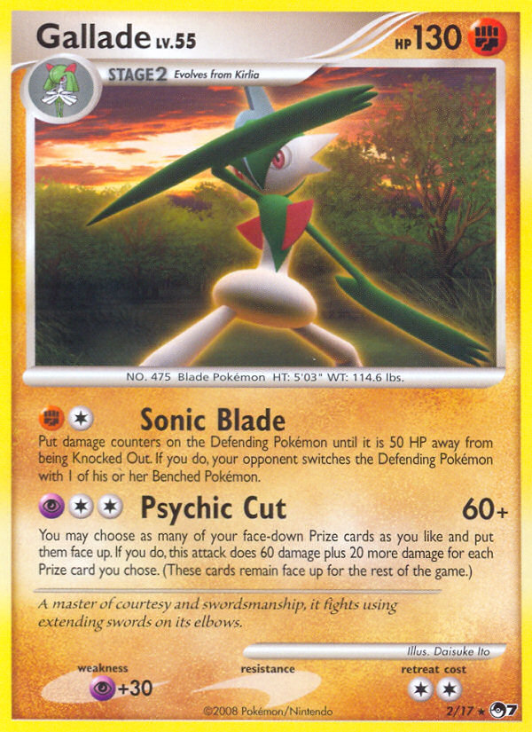 Gallade (2/17) [POP Series 7] | Amazing Games TCG