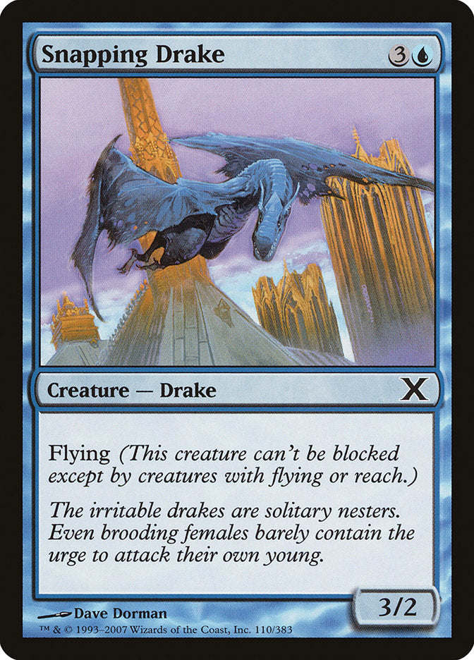 Snapping Drake [Tenth Edition] | Amazing Games TCG