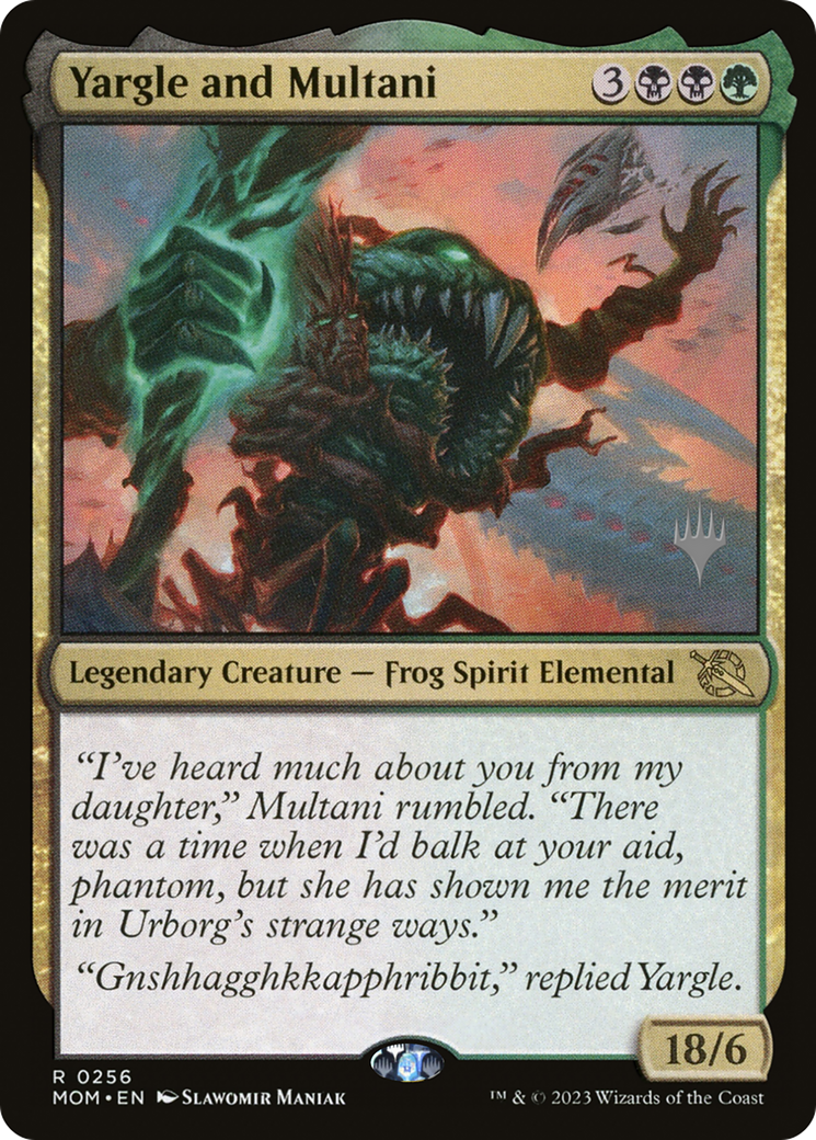 Yargle and Multani (Promo Pack) [March of the Machine Promos] | Amazing Games TCG