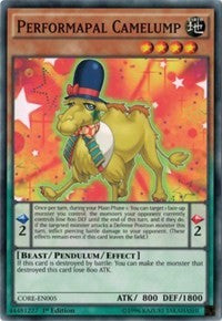 Performapal Camelump [Clash of Rebellions] [CORE-EN005] | Amazing Games TCG