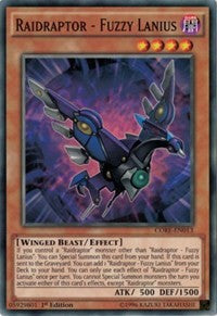 Raidraptor - Fuzzy Lanius [Clash of Rebellions] [CORE-EN013] | Amazing Games TCG