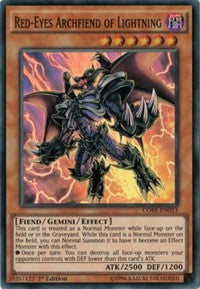 Red-Eyes Archfiend of Lightning [Clash of Rebellions] [CORE-EN023] | Amazing Games TCG