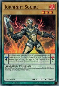 Igknight Squire [Clash of Rebellions] [CORE-EN026] | Amazing Games TCG