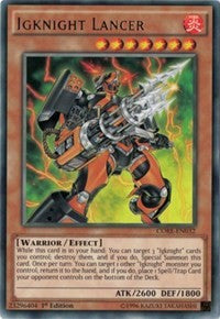 Igknight Lancer [Clash of Rebellions] [CORE-EN032] | Amazing Games TCG