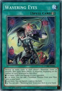 Wavering Eyes [Clash of Rebellions] [CORE-EN066] | Amazing Games TCG