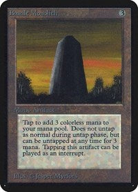 Basalt Monolith [Limited Edition Alpha] | Amazing Games TCG