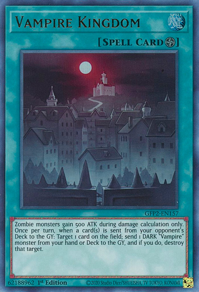 Vampire Kingdom [GFP2-EN157] Ultra Rare | Amazing Games TCG