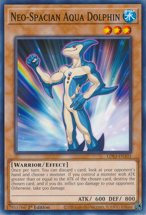 Neo-Spacian Aqua Dolphin [LDS3-EN101] Common | Amazing Games TCG