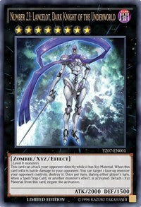 Number 23: Lancelot, Dark Knight of the Underworld [Yu-Gi-Oh! ZEXAL Manga Promotional Cards] [YZ07-EN001] | Amazing Games TCG