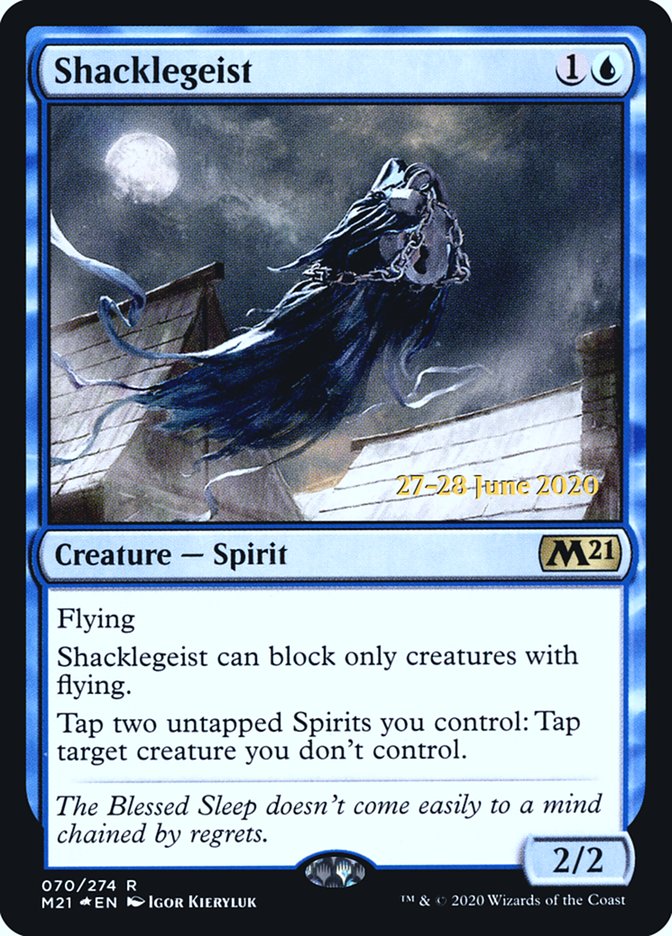 Shacklegeist  [Core Set 2021 Prerelease Promos] | Amazing Games TCG