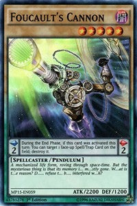 Foucault's Cannon [2015 Mega-Tins Mega Pack] [MP15-EN059] | Amazing Games TCG