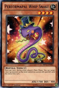 Performapal Whip Snake [2015 Mega-Tins Mega Pack] [MP15-EN062] | Amazing Games TCG