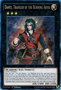 Dante, Traveler of the Burning Abyss [2015 Mega-Tins Mega Pack] [MP15-EN121] | Amazing Games TCG