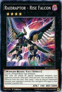 Raidraptor - Rise Falcon [2015 Mega-Tins Mega Pack] [MP15-EN223] | Amazing Games TCG