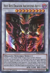 Hot Red Dragon Archfiend Abyss [High-Speed Riders] [HSRD-EN041] | Amazing Games TCG