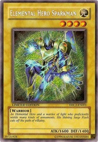 Elemental HERO Sparkman [Elemental Hero Collection 2] [EHC2-EN001] | Amazing Games TCG