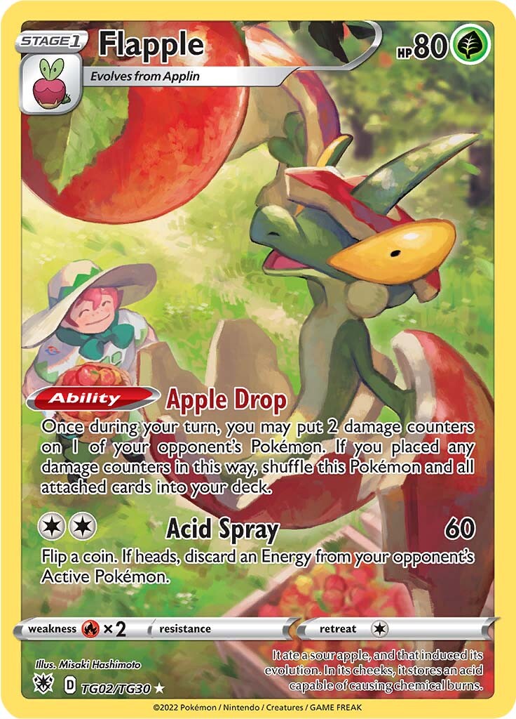 Flapple (TG02/TG30) [Sword & Shield: Astral Radiance] | Amazing Games TCG