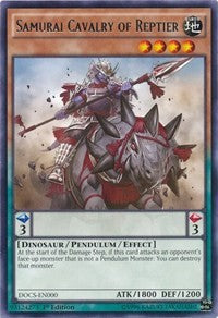 Samurai Cavalry of Reptier [Dimension of Chaos] [DOCS-EN000] | Amazing Games TCG