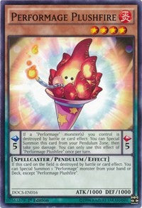 Performage Plushfire [Dimension of Chaos] [DOCS-EN016] | Amazing Games TCG