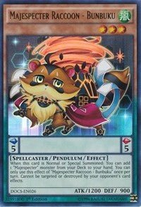 Majespecter Raccoon - Bunbuku [Dimension of Chaos] [DOCS-EN026] | Amazing Games TCG