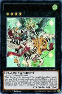 Majester Paladin, the Ascending Dracoslayer [Dimension of Chaos] [DOCS-EN052] | Amazing Games TCG