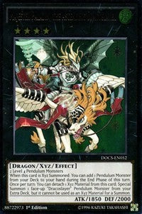 Majester Paladin, the Ascending Dracoslayer (UTR) [Dimension of Chaos] [DOCS-EN052] | Amazing Games TCG