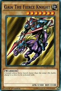 Gaia The Fierce Knight (A) [King of Games: Yugi's Legendary Decks] [YGLD-ENA05] | Amazing Games TCG