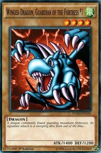 Winged Dragon, Guardian of the Fortress #1 (A) [King of Games: Yugi's Legendary Decks] [YGLD-ENA10] | Amazing Games TCG