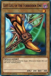 Left Leg of the Forbidden One (A) [King of Games: Yugi's Legendary Decks] [YGLD-ENA19] | Amazing Games TCG