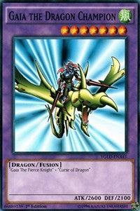 Gaia the Dragon Champion (A) [King of Games: Yugi's Legendary Decks] [YGLD-ENA41] | Amazing Games TCG