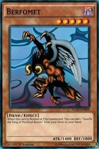 Berfomet (B) [King of Games: Yugi's Legendary Decks] [YGLD-ENB09] | Amazing Games TCG