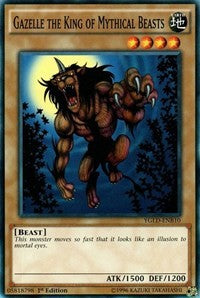 Gazelle the King of Mythical Beasts (B) [King of Games: Yugi's Legendary Decks] [YGLD-ENB10] | Amazing Games TCG