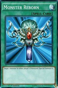 Monster Reborn (B) [King of Games: Yugi's Legendary Decks] [YGLD-ENB16] | Amazing Games TCG