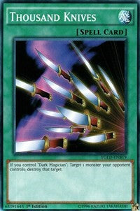 Thousand Knives (B) [King of Games: Yugi's Legendary Decks] [YGLD-ENB19] | Amazing Games TCG