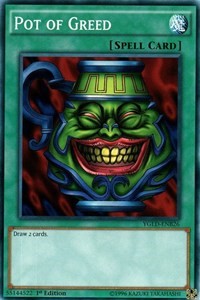 Pot of Greed (B) [King of Games: Yugi's Legendary Decks] [YGLD-ENB26] | Amazing Games TCG